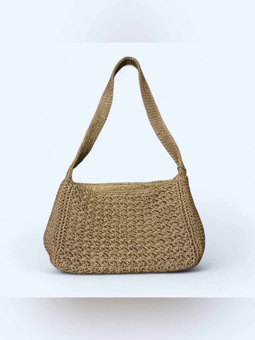 The Sak Woven Straw Shoulder Bag - Tan - Picture 3 of 7